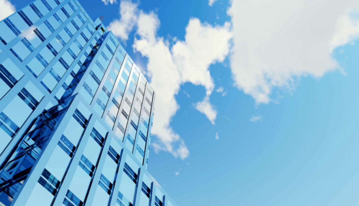 modern building sky
